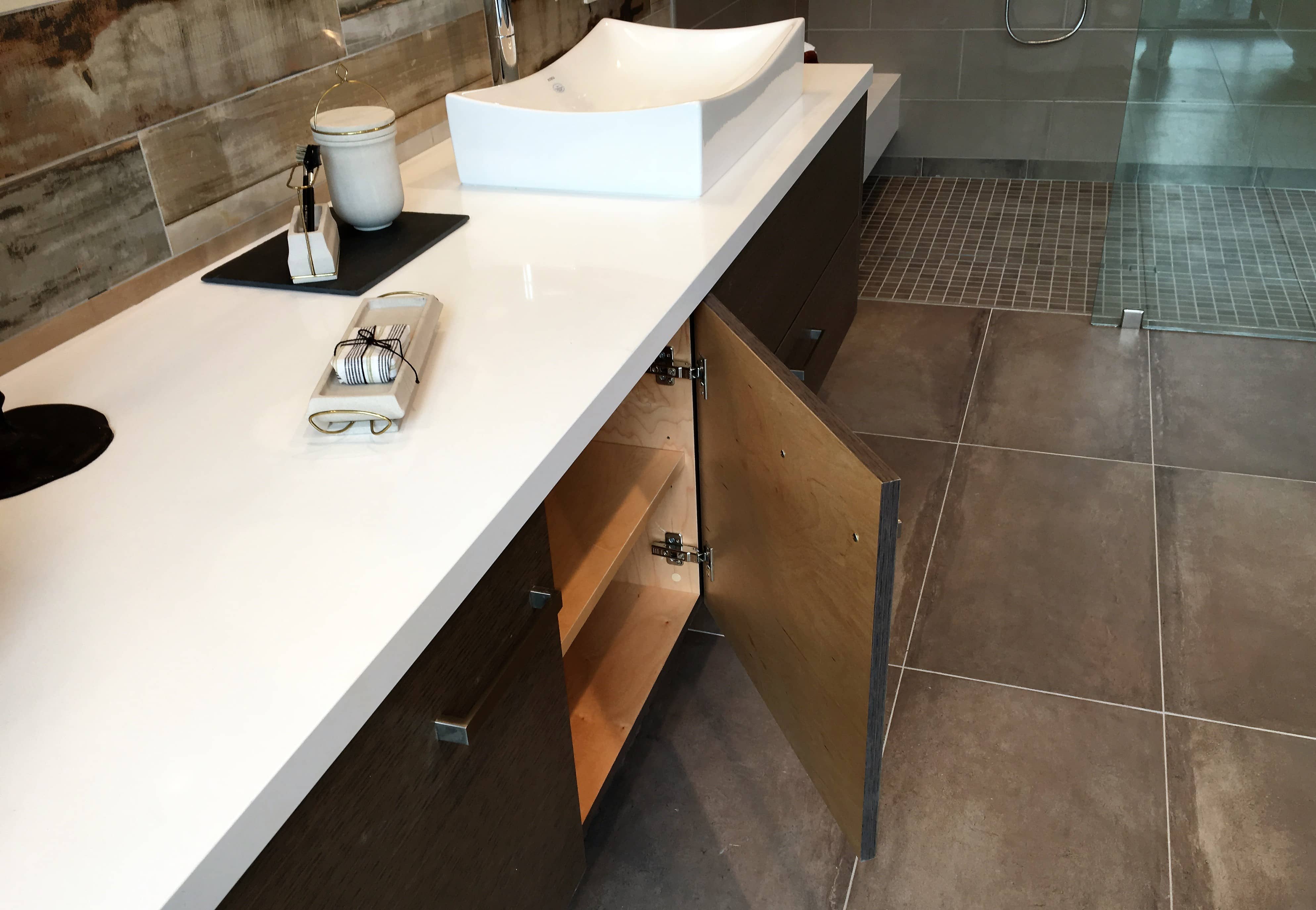 Home remodeling project with open layout and updated finishes