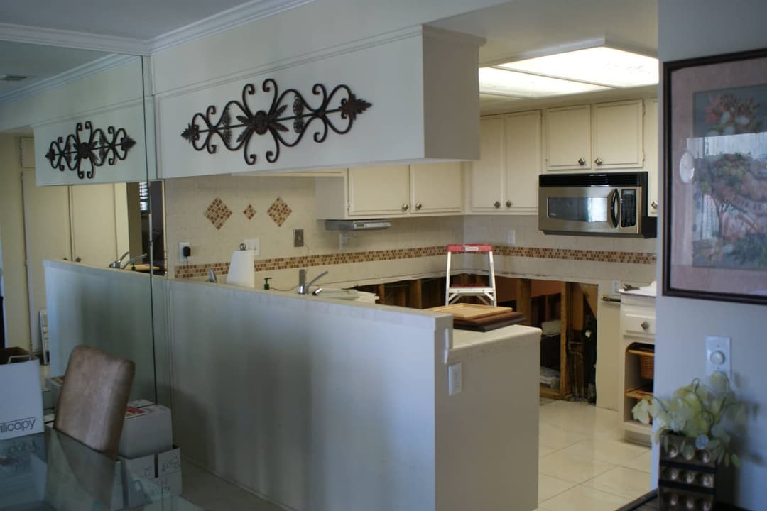 Chef-inspired kitchen renovation with island seating